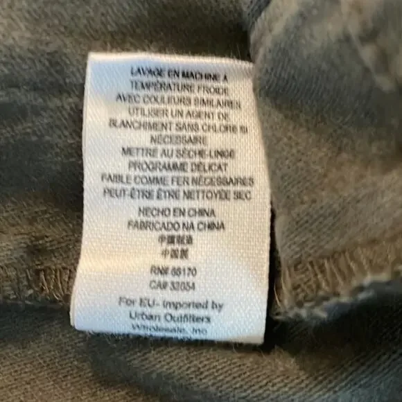 Free People Utility Cargo Jacket in Olive Green Size Small - Picture 12 of 12